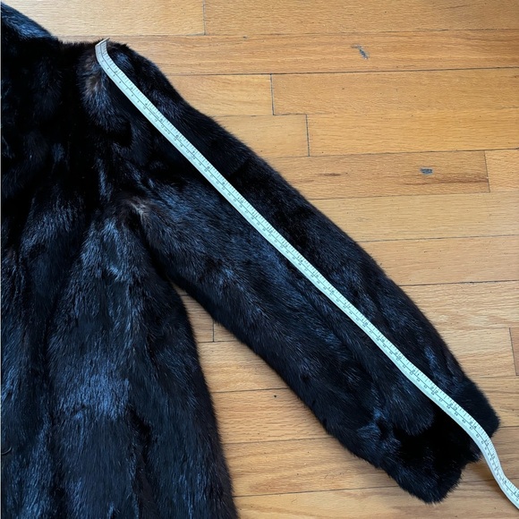 🖤 100% Real Mink Fur Coat Luxury Vintage 🖤 - Picture 12 of 16